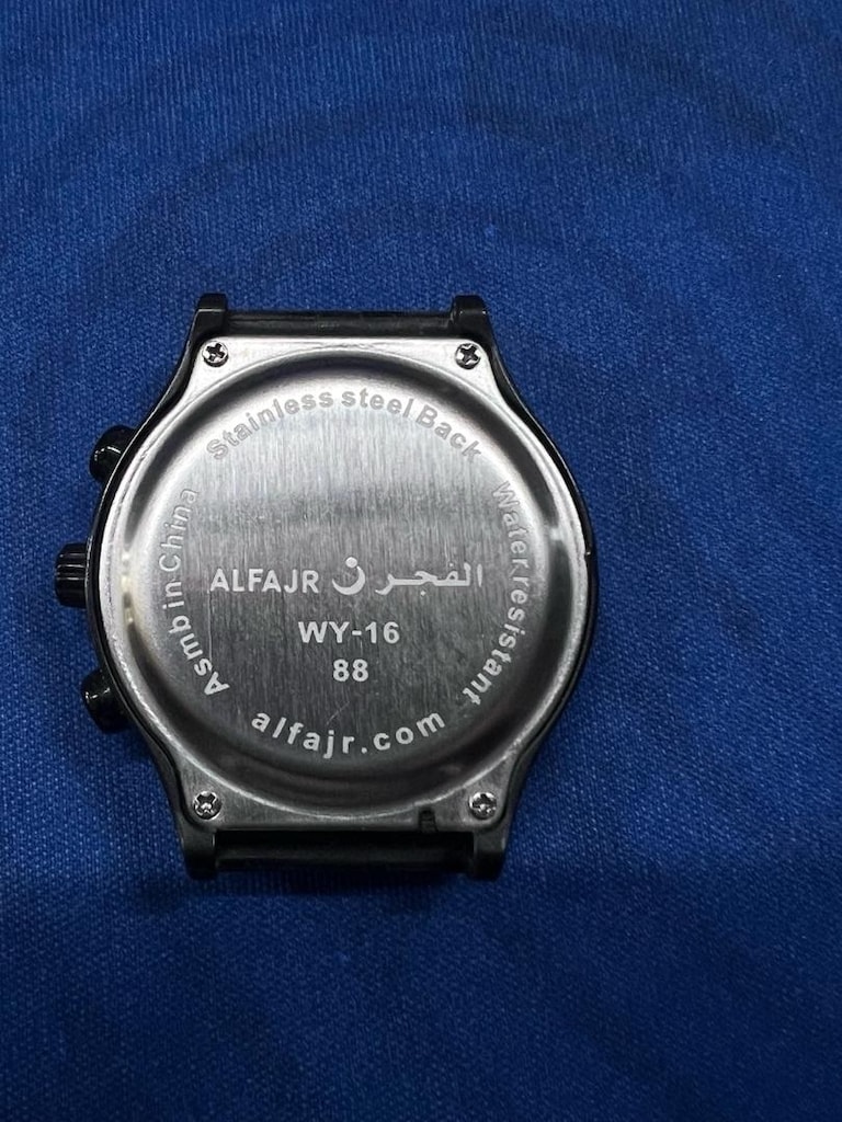 ALFAJR Alarmlı WY-16 Spor Saat (siyah ve yeşil) - 3