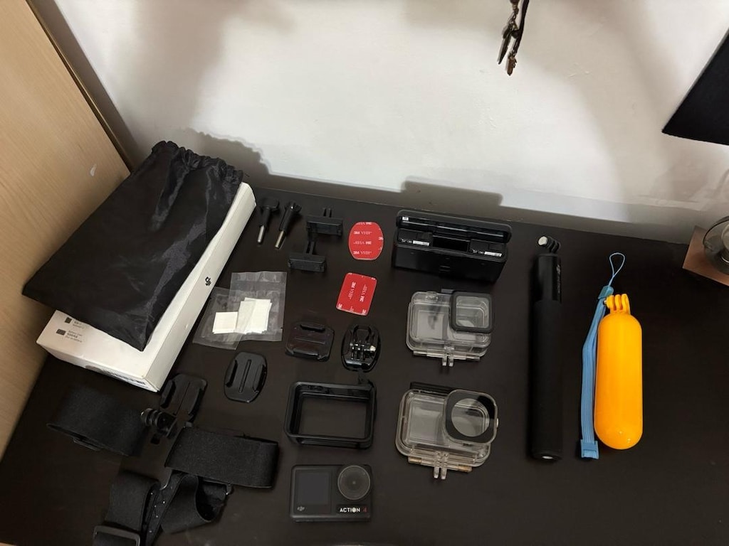 garantili Dji Osmo action 4 advanture combo ekstra aparatlarla - 6