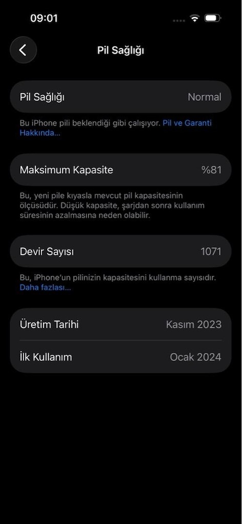 Temiz iPhone 15 YD - 6