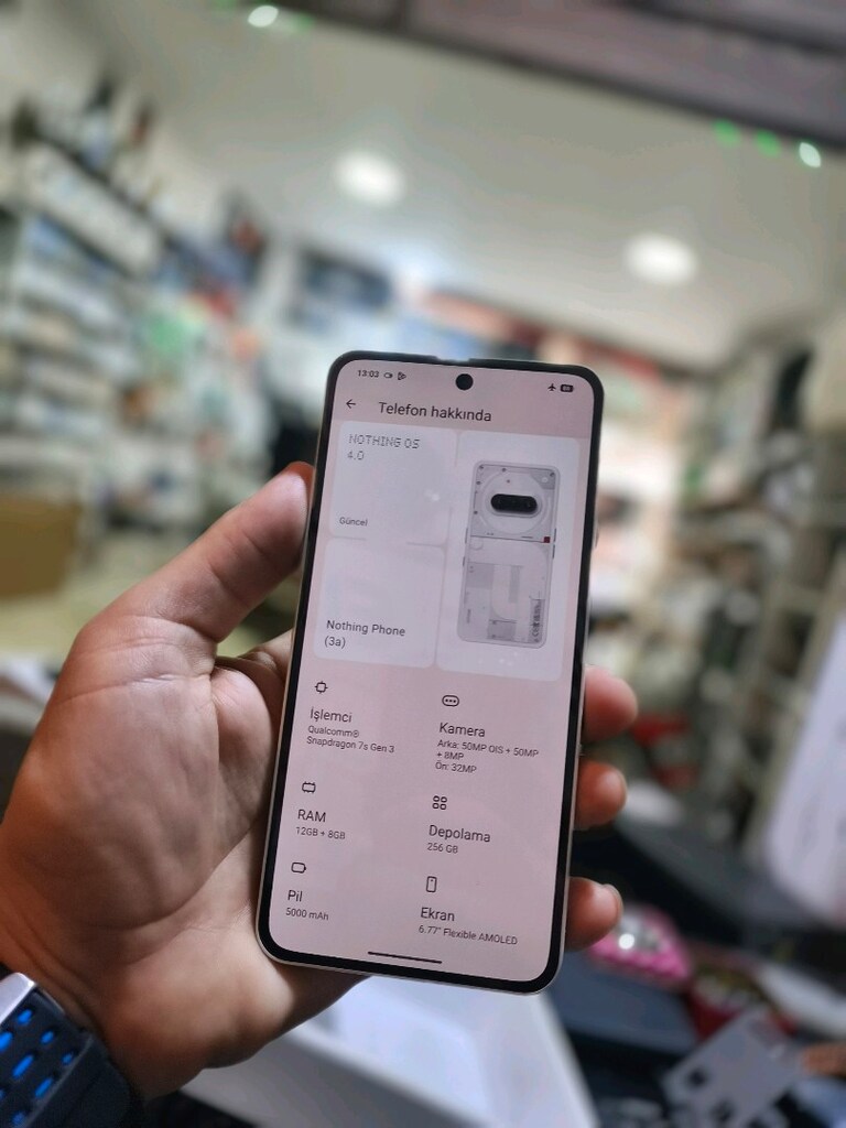 nothing phone 3a yd 12 ram 256gb - 3