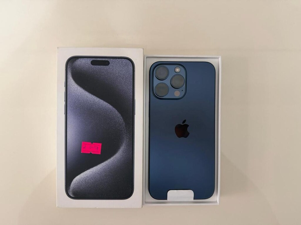 İPHONE 15 PRO MAX 512 GB HAFIZA SIFIR KAPALI KUTU FATURALI Mavi RENK - 2