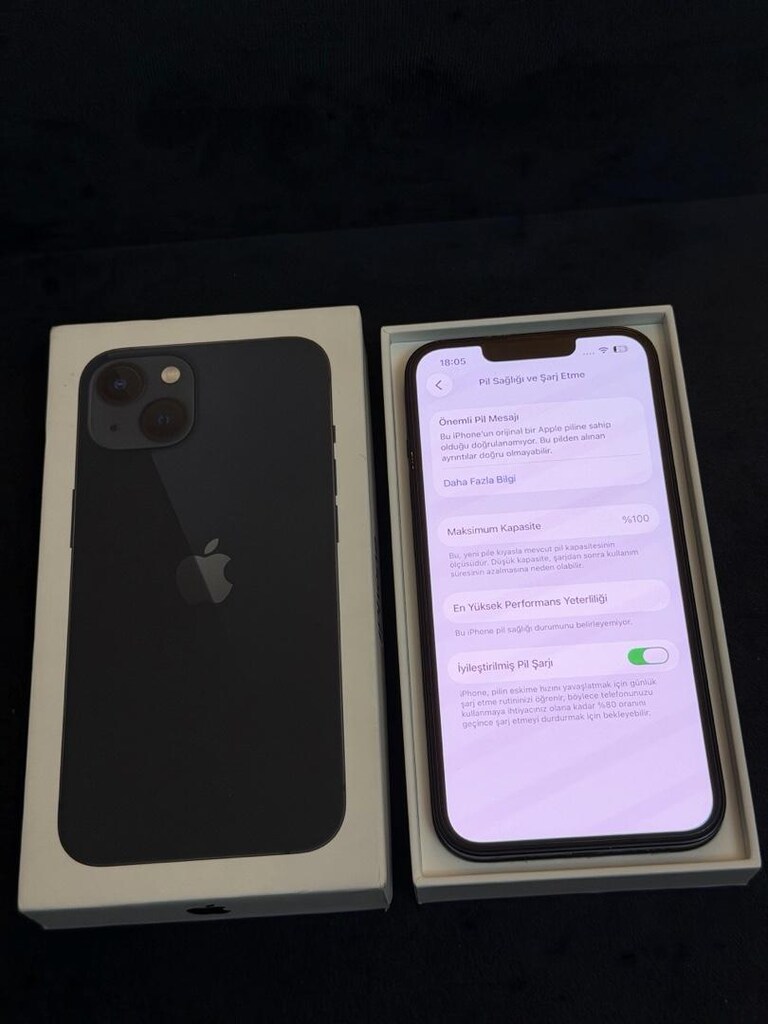 iPhone 13 128 GB Kutulu Temiz Sorunsuz - 4