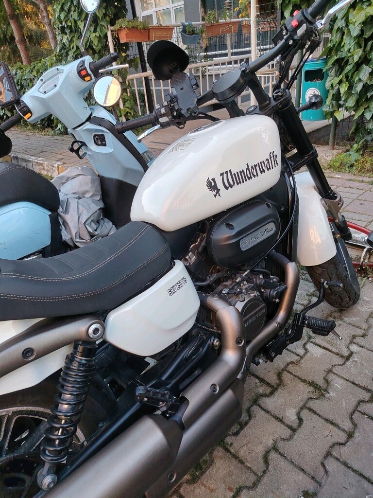 2024 MODEL RKS(QJ) SEV 250 VS CHOPPER ÇİFT SİLİNDİR MOTOR İLK SAHİBİND - 5