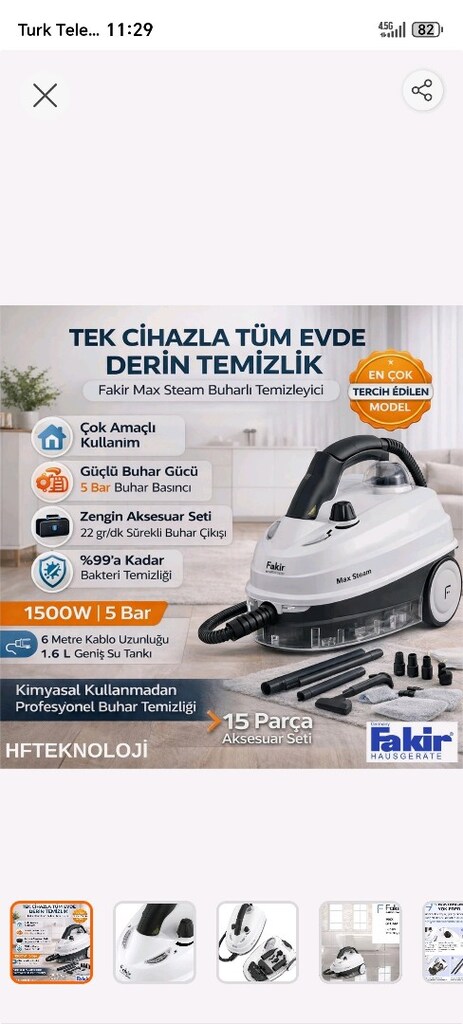 Buharlı temizleyici - 3