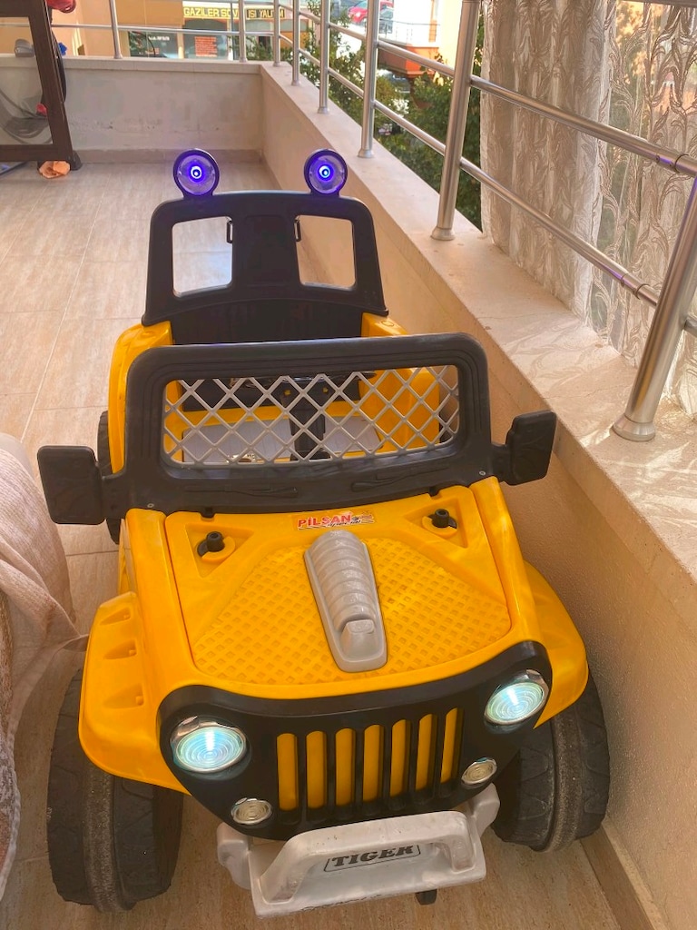 Pilsan çif 12 v motor akülü araba temiz - 4
