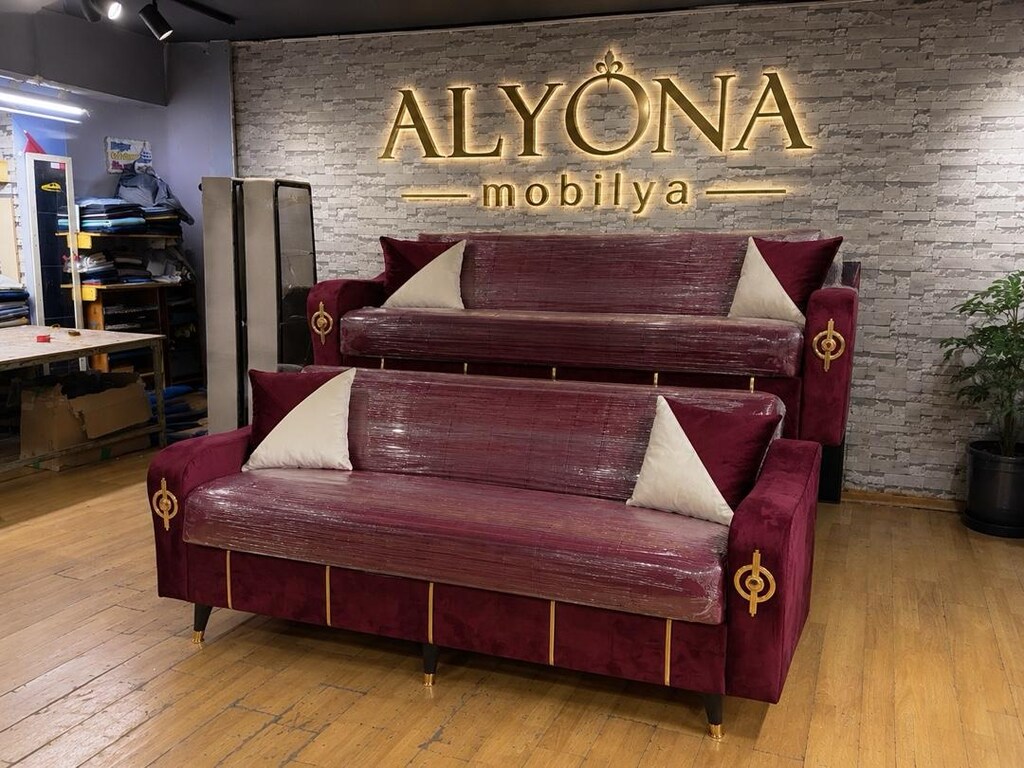 ALYONA MOBİLYA DAN YATAKLI BAZALI ÇEKYATLAR KAPIDA ÖDEME İSTANBUL - 12