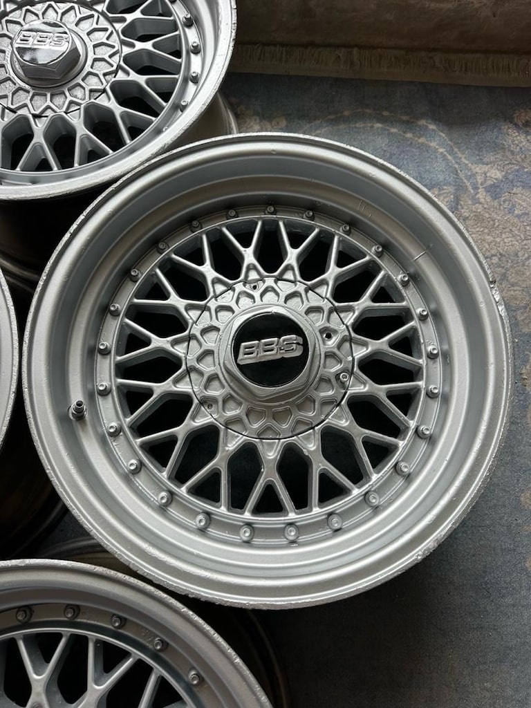 15 inç BBS 4x100 4x108 çelik jant takımı - 3