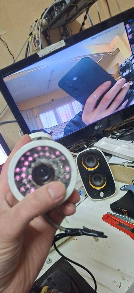Kamera analog modeli ledli gecegoruslu 2.eldır notu oku - 6