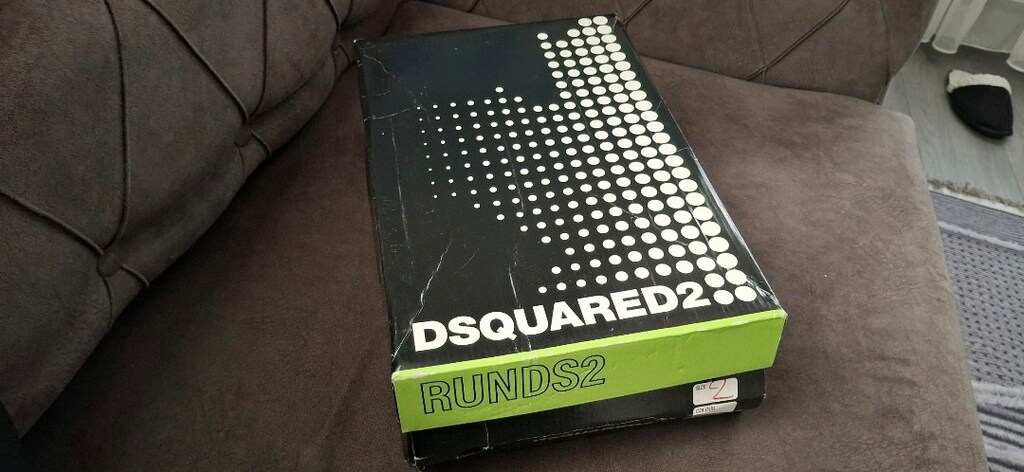 DSQUARED2 RUNDS2 İTHAL KALİTE SIFIR KUTUSUNDA (UYGUN FİYAT) - 2