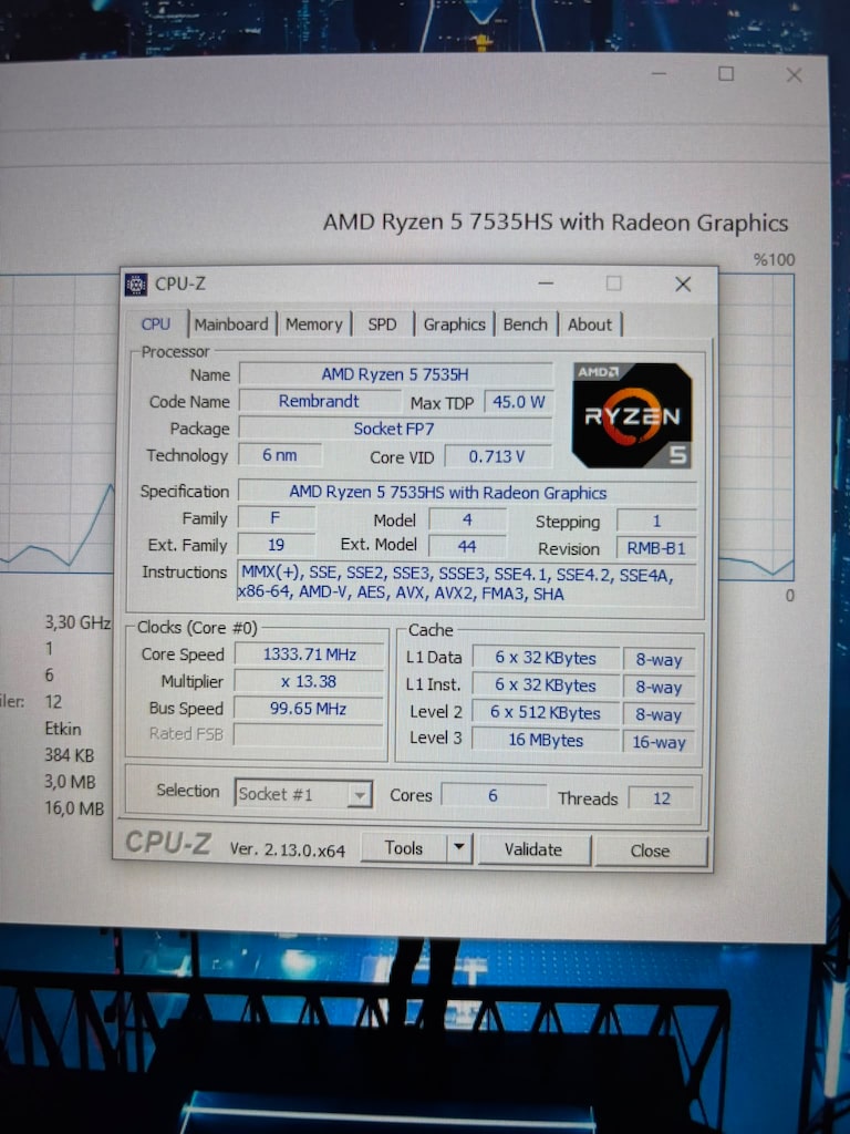 ASUS TUF Gaming A15 RTX 3050 Ryzen 5 7535HS 144Hz GARANTİLİ - 2