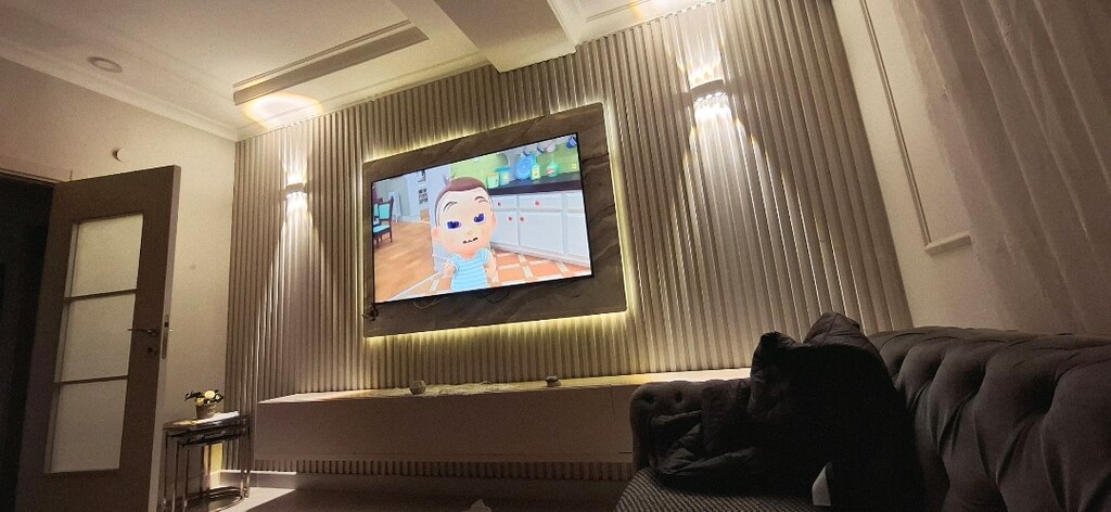 tv ünıtesi lambiri poliretan malzeme - 7