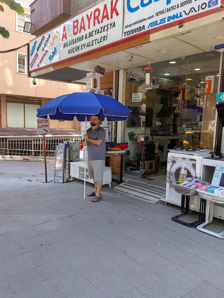 DEV KAMPANYA PLAJ ŞEMSİYESİ ŞEMSİYE KAMP PİKNİK YÜZME KARAVAN MAGAZADA - 14