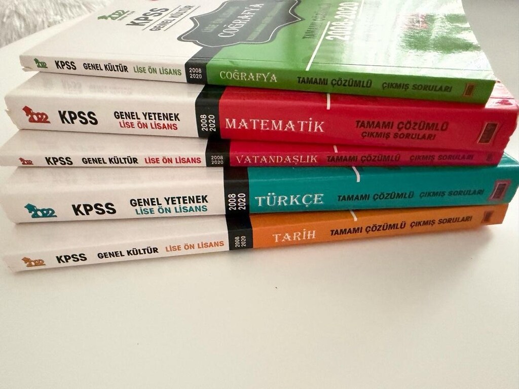 Önlisans 2020 KPSS Soru Bankası ve Çıkmış Sorular Kitapları - 3