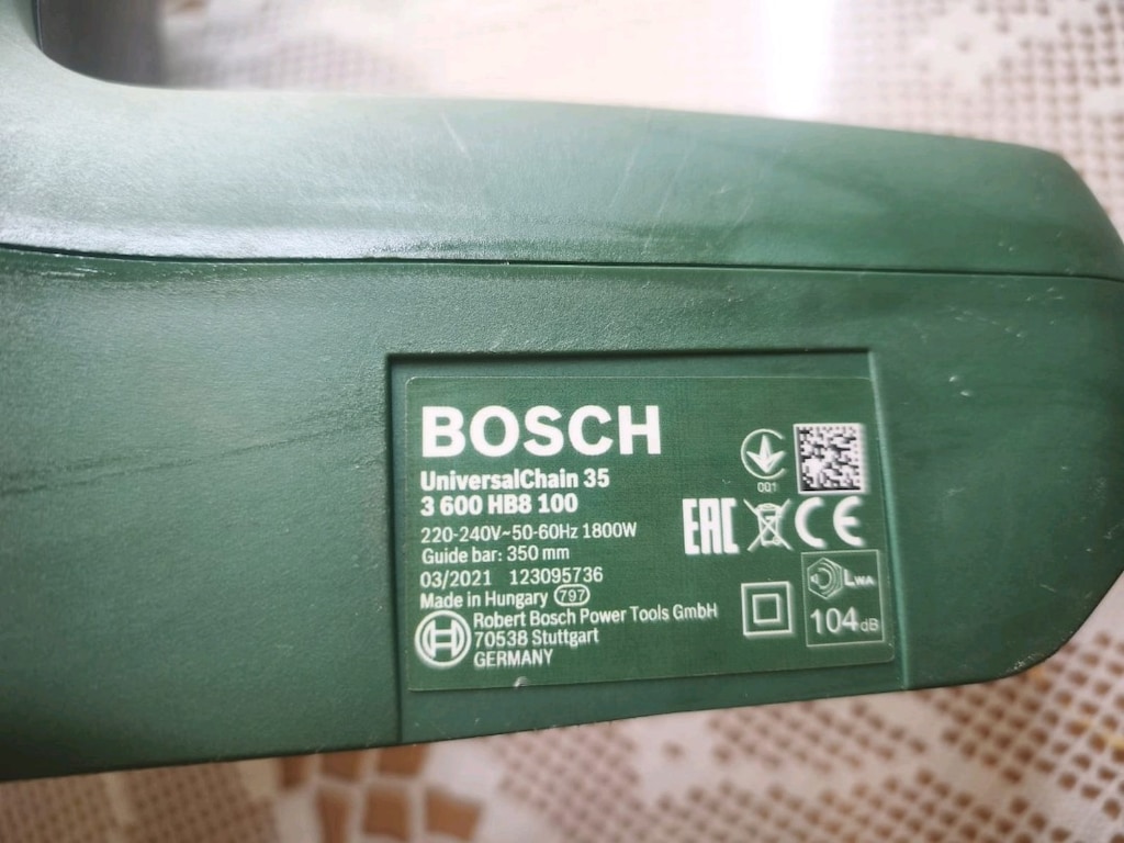 Bosch Universal Chain 35 - 3600 HB8 100 Elektrikli Ağaç Kesme Makinesi - 3