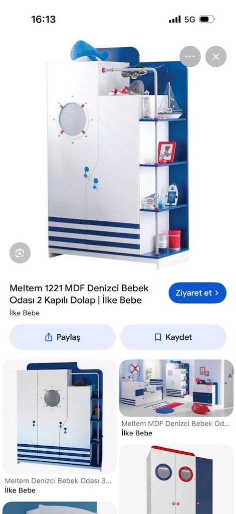 meltem marka denizci bebek/çocuk odası - 7