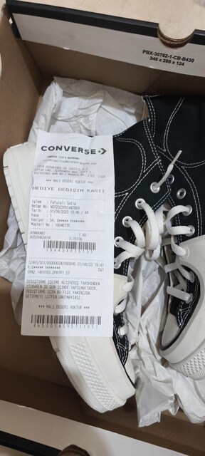 Hiç kullanılmamış orjinal Converse