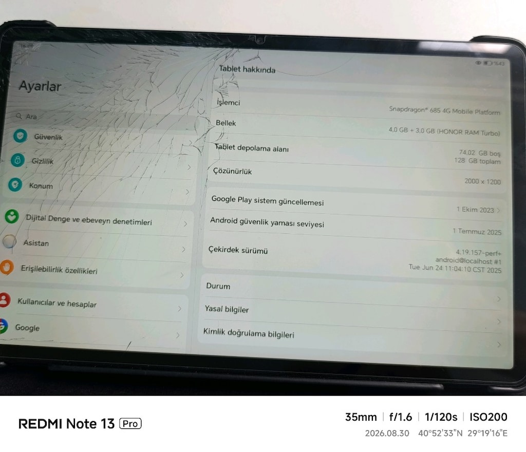 honor 11 inçlik tablet - 3