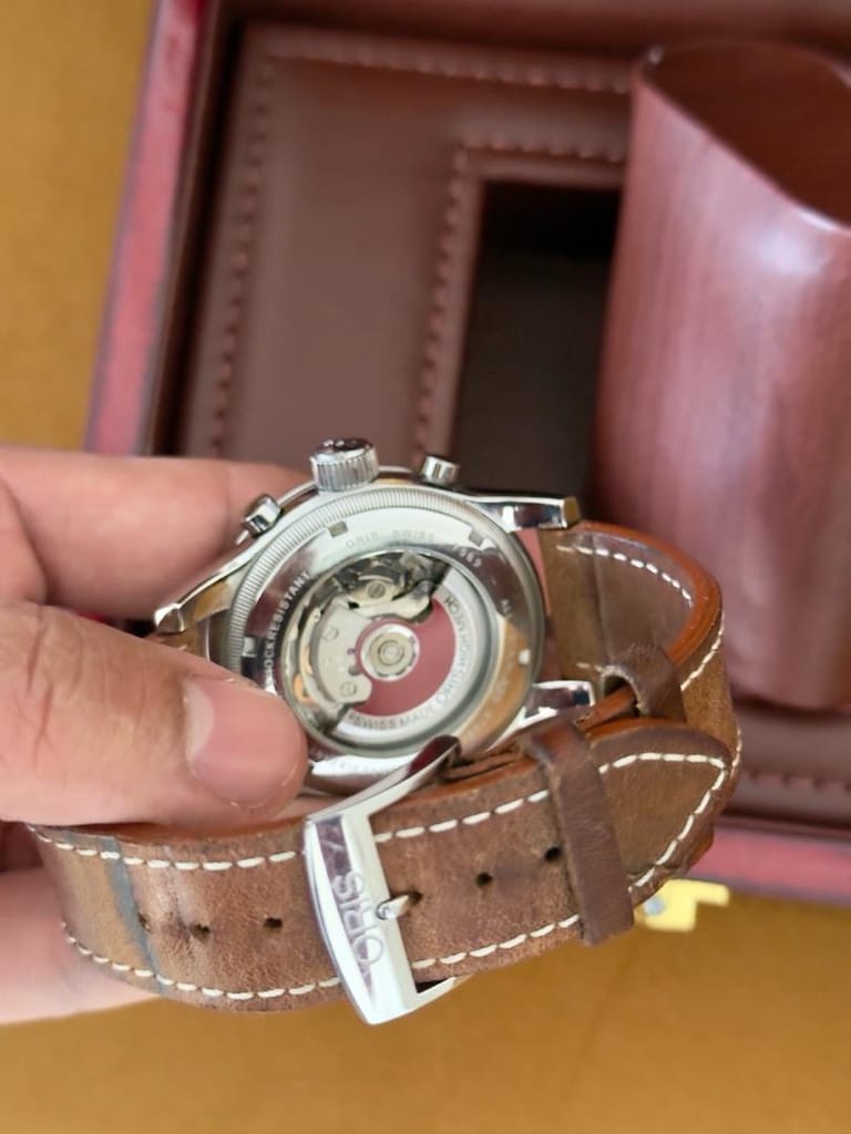 Oris bigcrown chonographt telemetr ( orjinal isviçre ) - 6