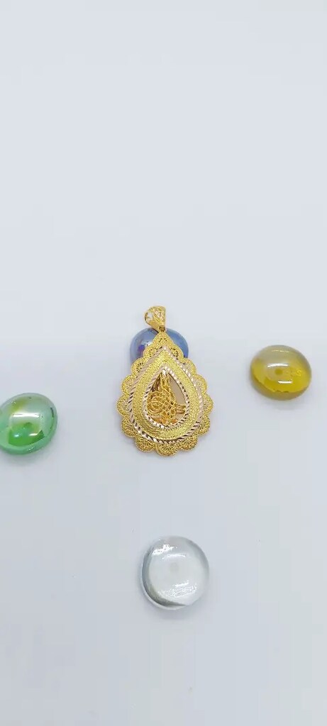 14 AYAR ALTIN TUĞRA MODEL KOLYE - 2