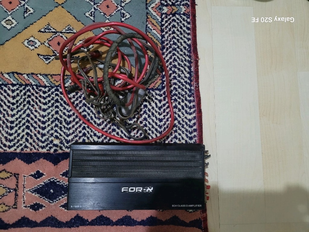 For-X X-1800.5 5 Kanal Amfi (Subwoofer + 4 Speaker / Midrange ...