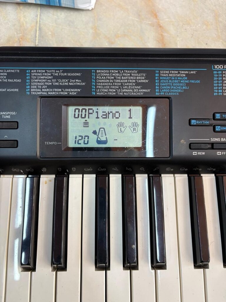 Casıo ctk-1200 org - 5