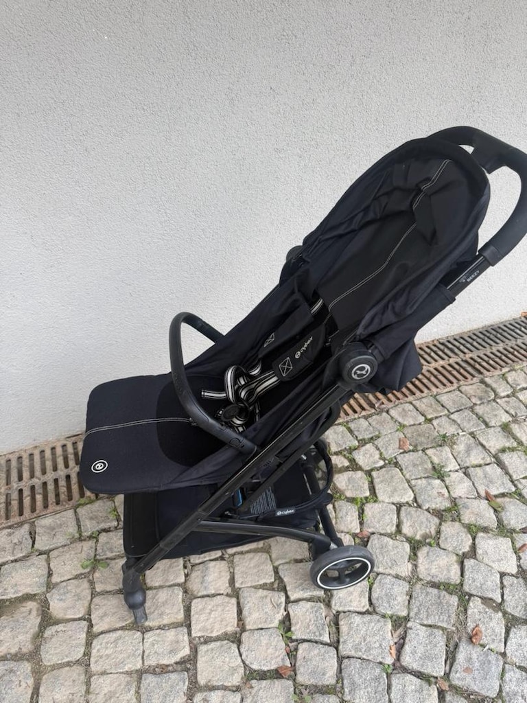 CYBEX BEEZY SİYAH BEBEK ARABASI - 6