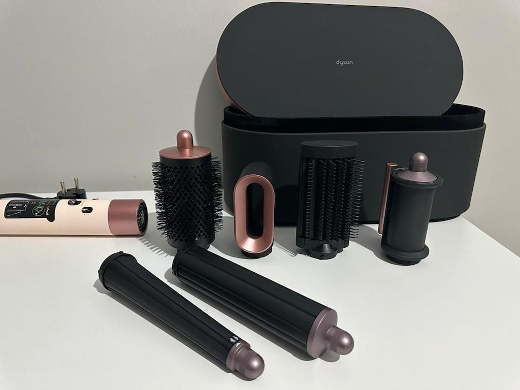Dyson Airwrap i.d.Curl saç şekillendirme ve kurutma seti Ceramic Pink