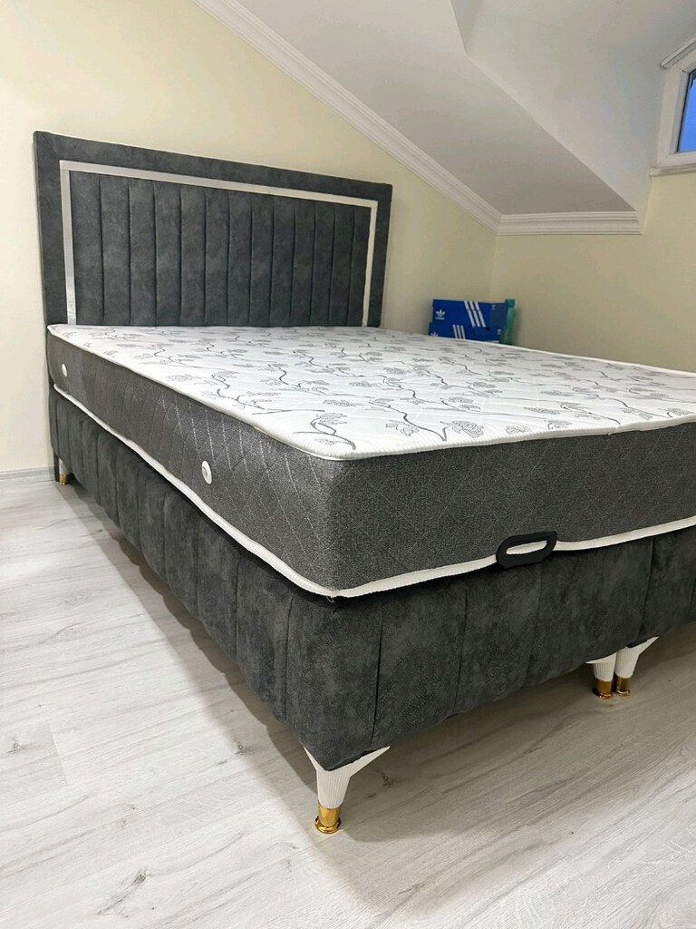çift baza başlık yatak - 2