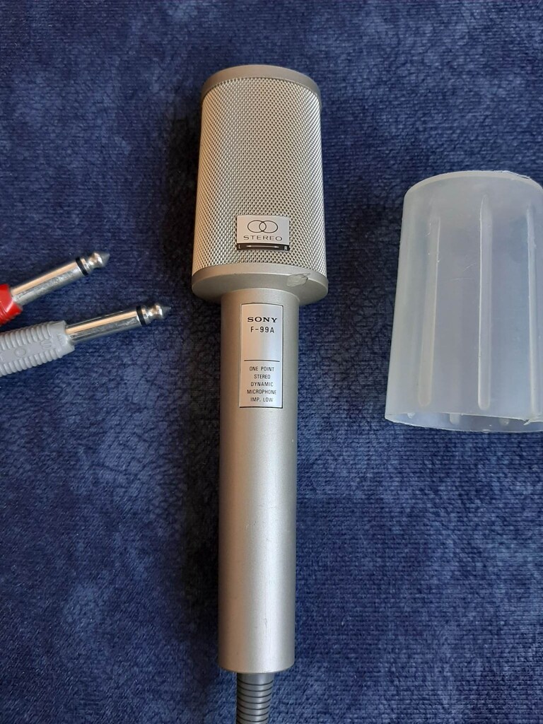 Sony Stereo Dinamik Mikrofon (F-99A) - 4