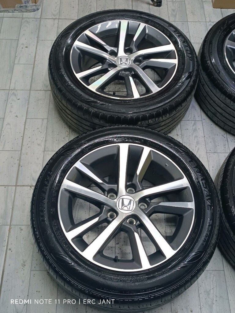 16 - 5x114.3 HONDA CİVİC Fe1 ORJİNAL JANT LASTİK TAKİMİ - 5