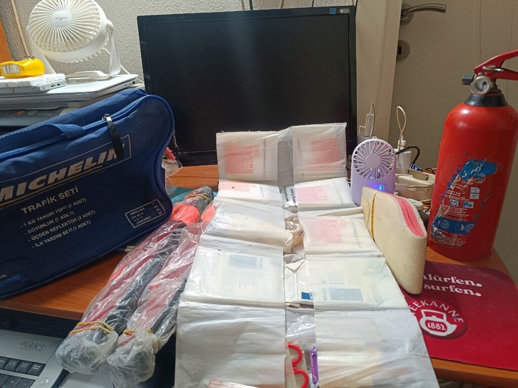 Trafik Seti Yangın Tüplü set Çantalı - 4