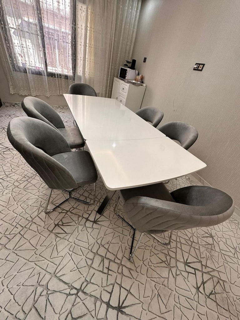 yemek masasi salon masası olarakda kullanılır - 6