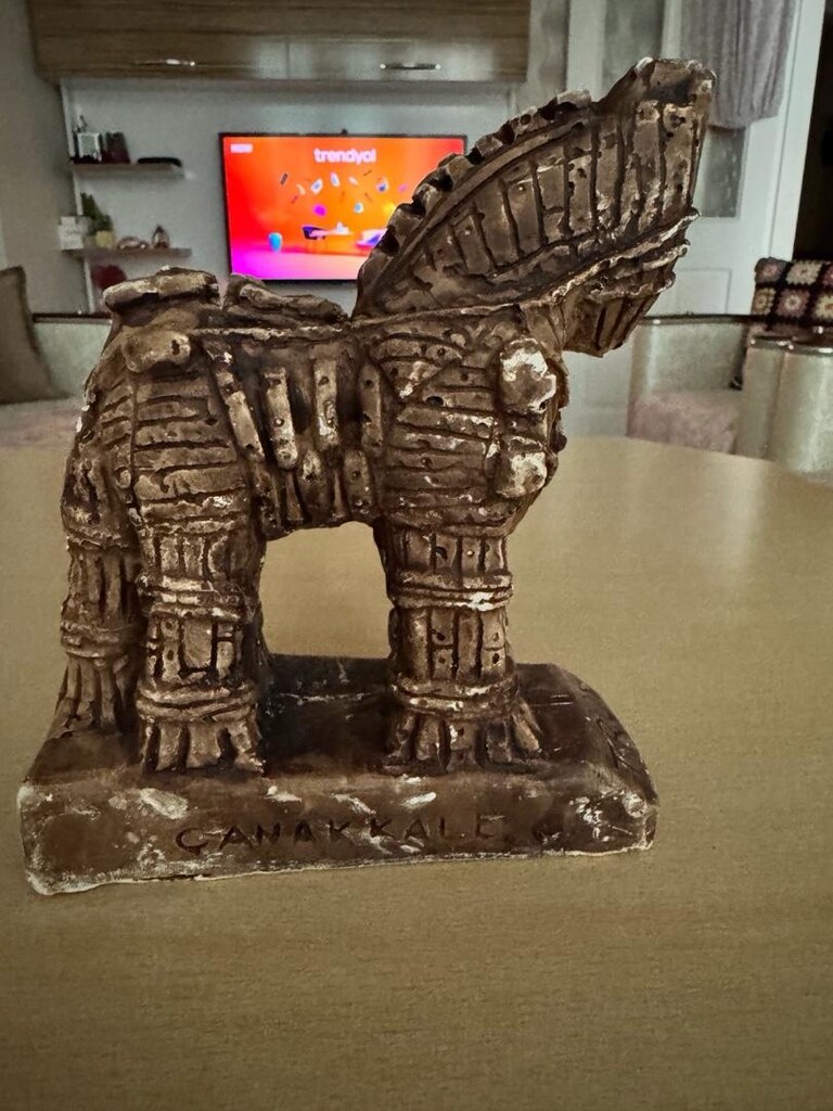truva atı dekoratif süs - 2