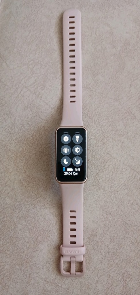 HUAWEİ BAND 8 SAKURA PİNK AKILLI SAAT VE YEDEK METAL KORDON - 9
