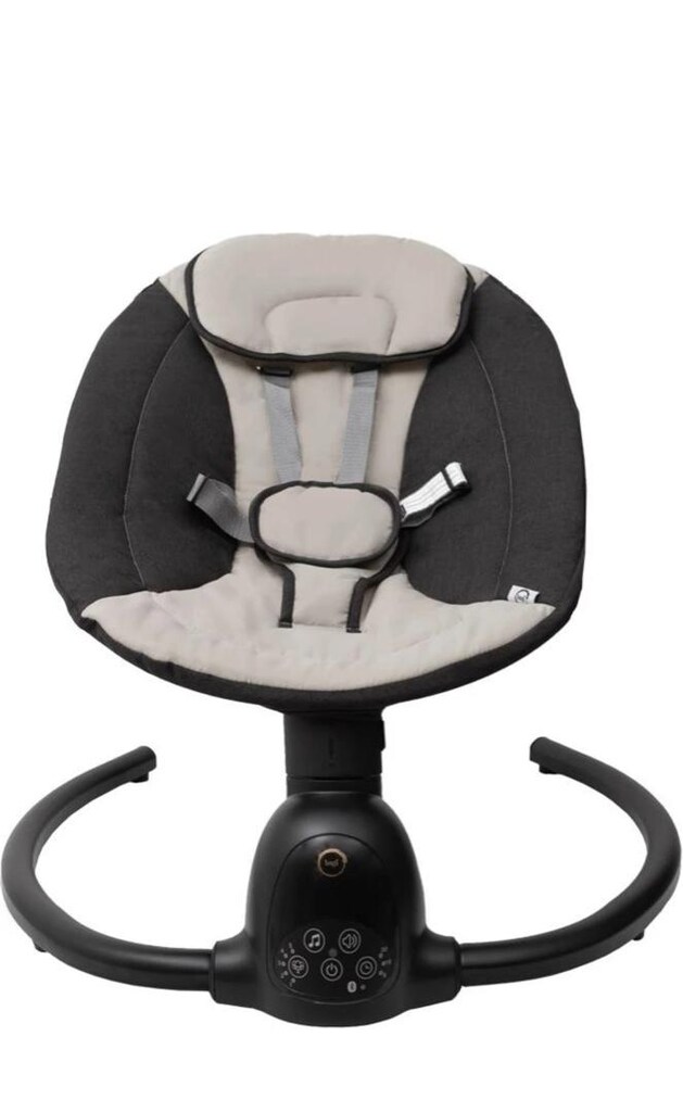 Sıfır Ayarında Black Otomatik Ana Kucağı Elektilikli Müzikli Sallanan - 6