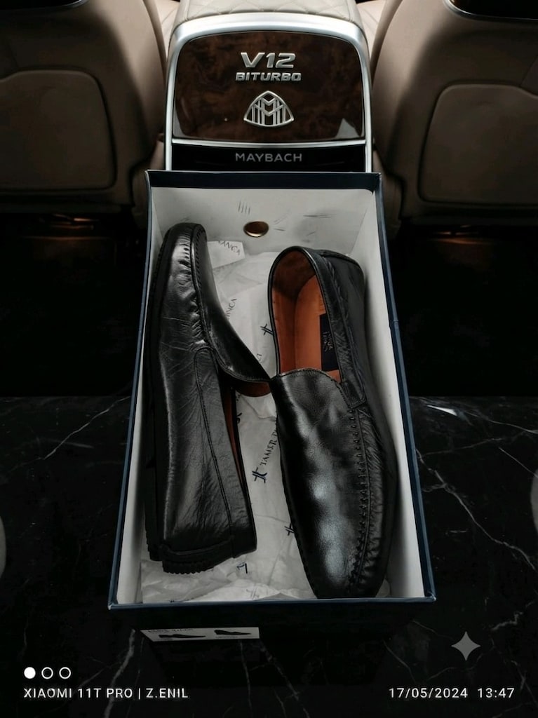 PİLOT"TAN TANCA ERKEK DERİ LOAFER driving shoes AYAKKABI TAMER TANCA E - 3