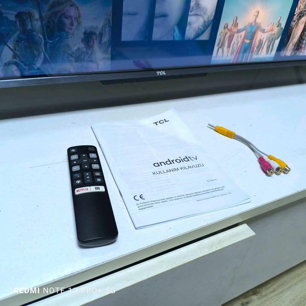 TCL 140 Ekran Qled TV jelatini üstünde Tertemiz Televizyon - 10
