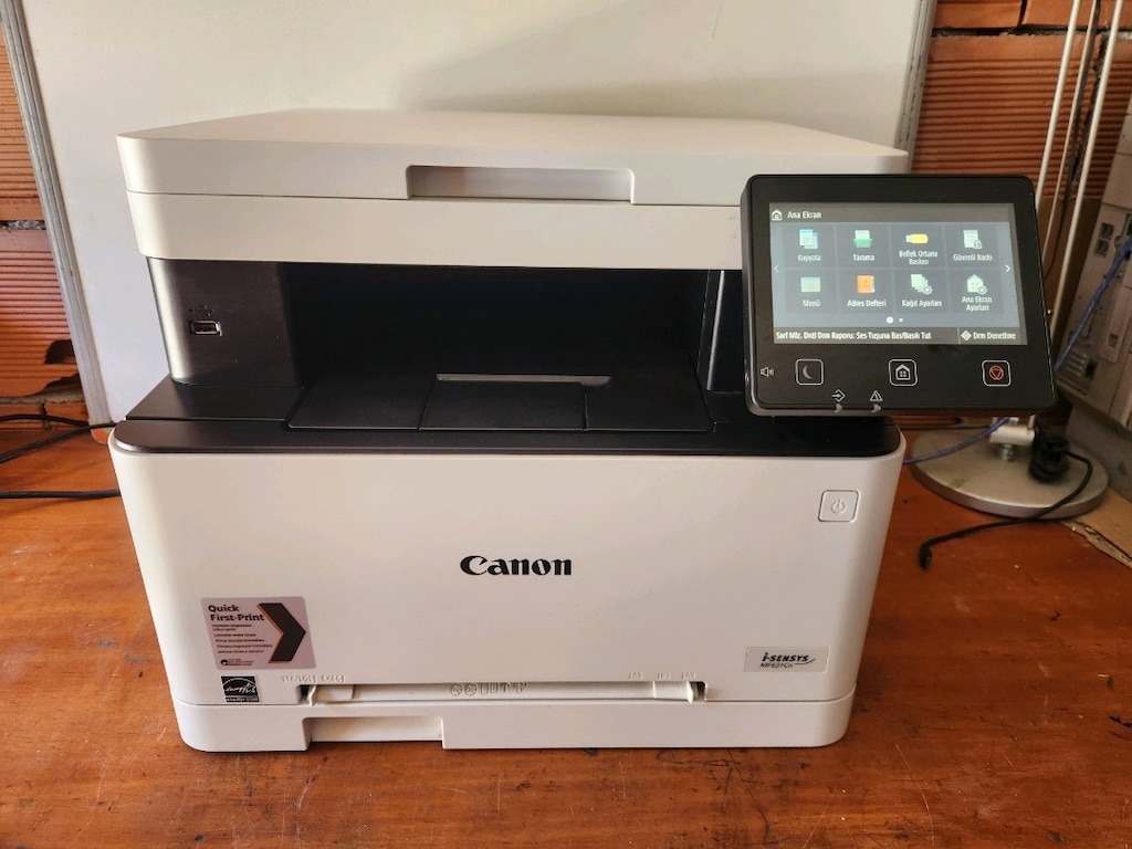 Canon Mf631cn renkli lazer yazıcı MÜKEMMEL DURUMDA - 2