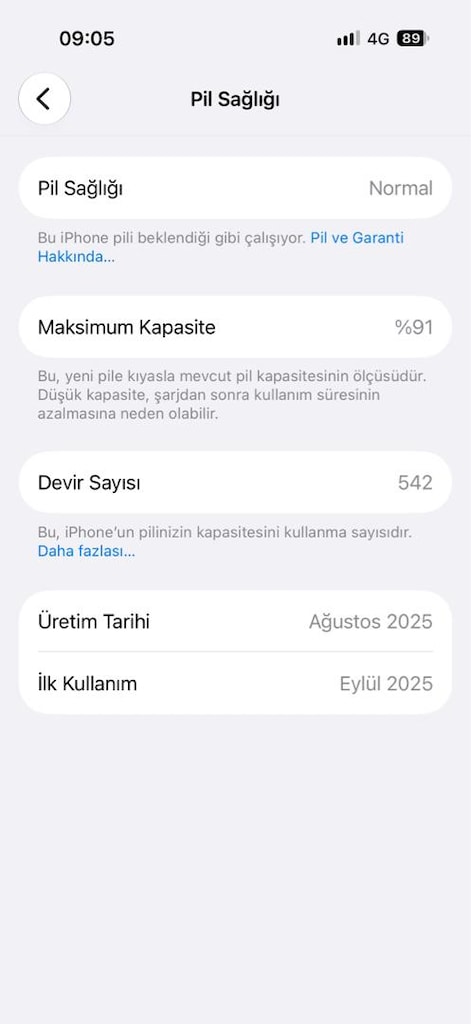 iPhone 17 Pro 256 GB Turuncu – Sıfır Ayarında - 9