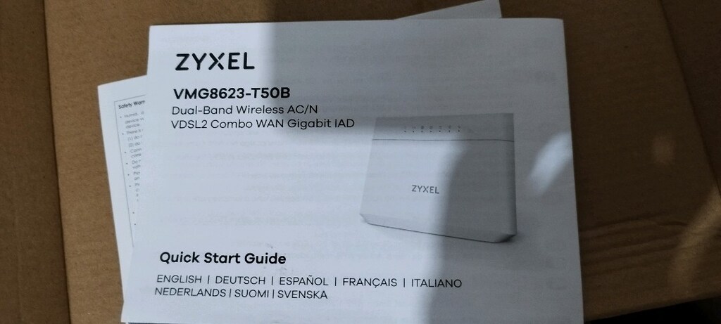 Sıfor Zyxel VMG3625-T50B 1200 mpbs dual band VDSL modem - 7