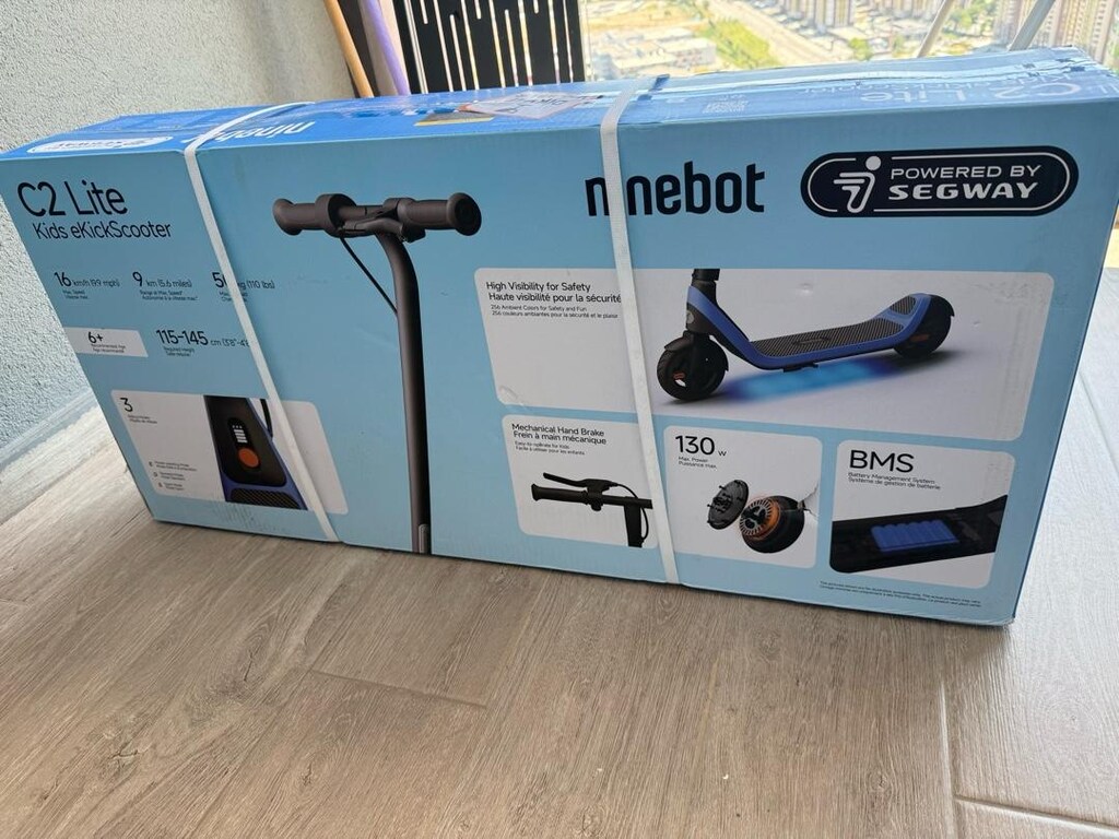 segway ninebot c2 lite elektrikli çocuk scooter - 2