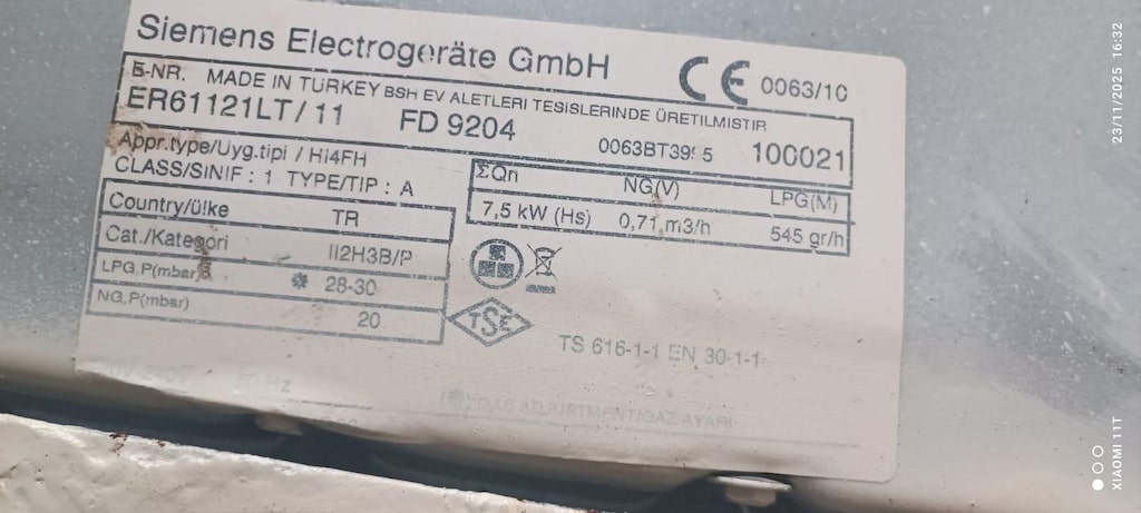 SİEMENS SET ÜSTÜ OCAK 4 GÖZLÜ-LPG Lİ - 7