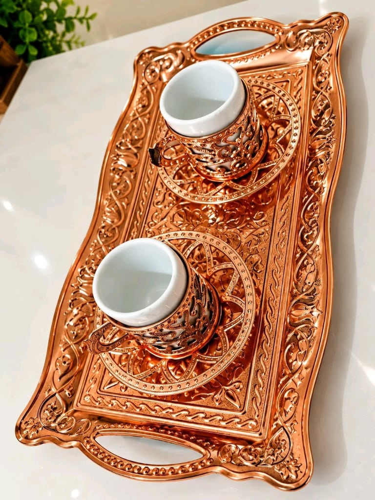 Bakır Fincan Takımı - 3