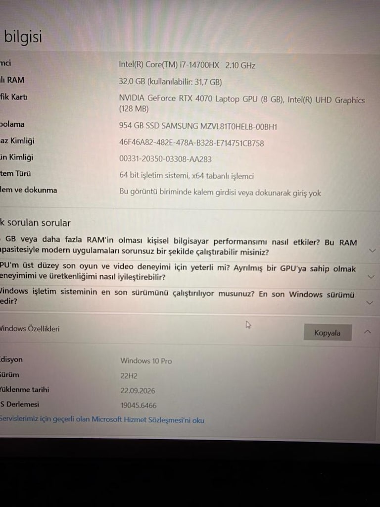 HP VİCTUS GAMİNG LEPTOP - 4