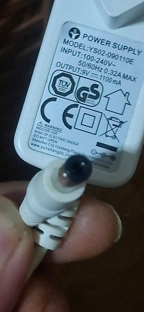 adaptör,Power supply 9V 110mA - 2