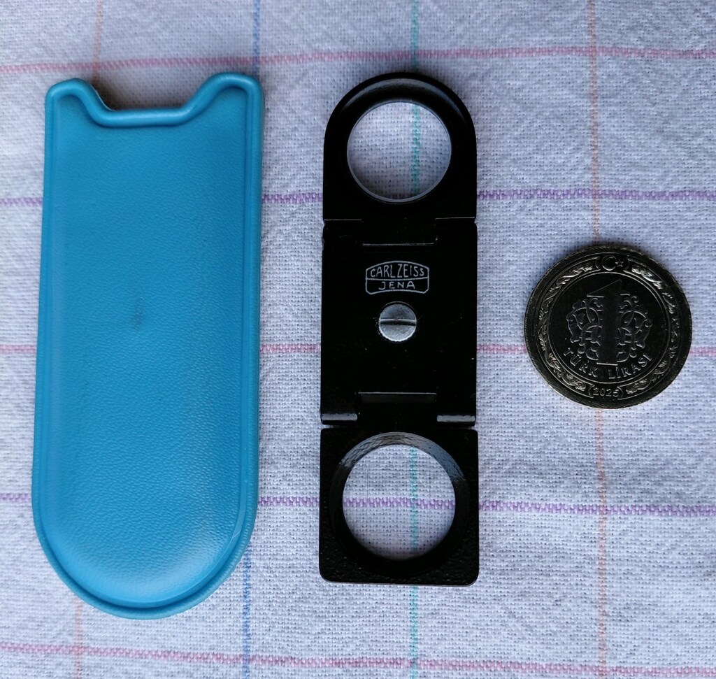 Carla zeiss jena Alman malı kuyumcu büyüteci loop - 4