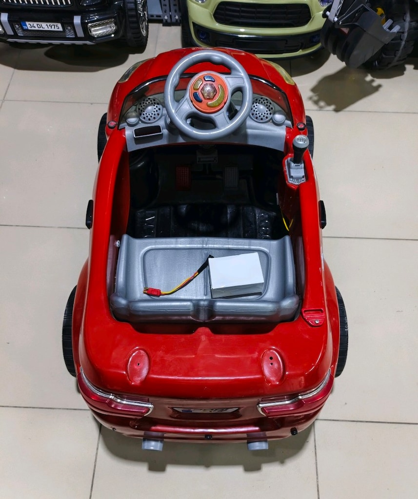 (AnkaCar çocuk oto galeri)12+12 2 motor AKÜLÜ ARABA (KUMANDASIZ) - 2