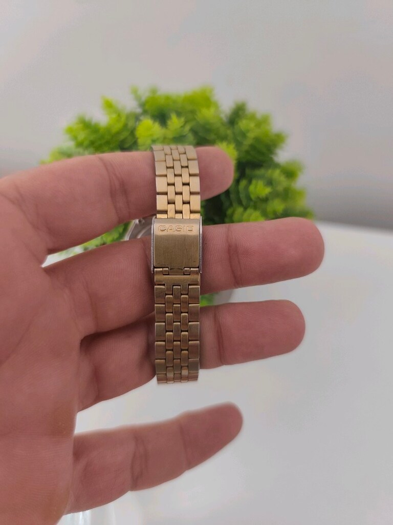Orjinal Casio Mini Çelik Dijital Kadın Saat - 5