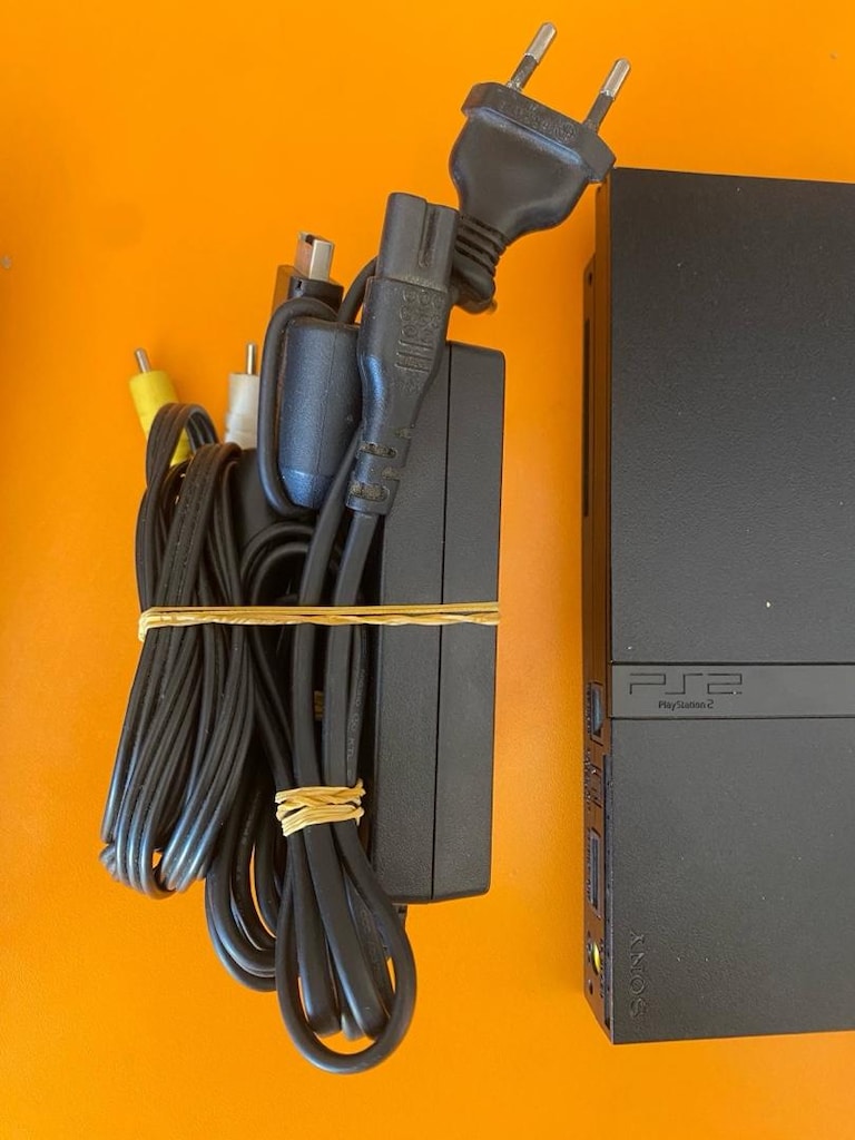 PS2 Slim SCPH-75004 Çift Kollu Set + Medal of Honor Vanguard - 3