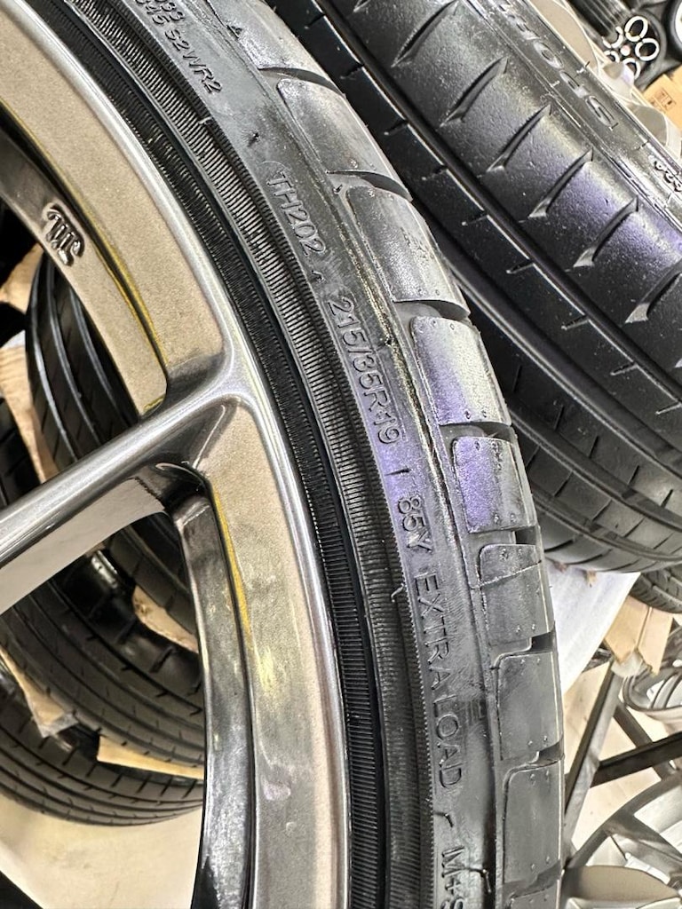 19 İNÇ SIFIR !! BBS Fİ-R 5x112 TRİANGLE JANT LASTİK TAKIMI 215/35/19 - 12
